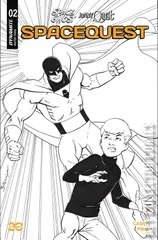 Variant Cover for Space Ghost / Jonny Quest: Spacequest #2