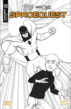 Variant Cover for Space Ghost / Jonny Quest: Spacequest #2