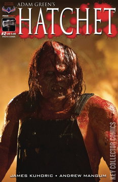 Variant Cover for Adam Green's Hatchet #2