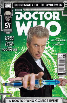 Variant Cover for Doctor Who: Supremacy of the Cybermen #5
