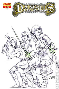 Variant Cover for Damsels #6