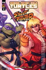 Variant Cover for Teenage Mutant Ninja Turtles vs. Street Fighter #4