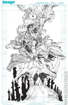 Variant Cover for Hellcop #3