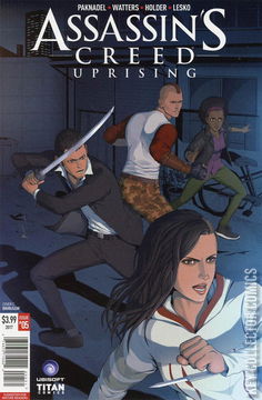 Variant Cover for Assassin's Creed: Uprising #5
