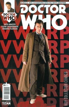 Variant Cover for Doctor Who: The Tenth Doctor #5