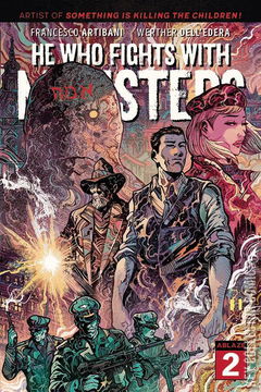 Variant Cover for He Who Fights With Monsters #2