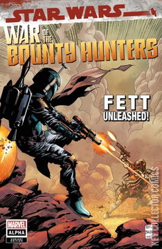 Variant Cover for Star Wars: War of the Bounty Hunters Alpha #1