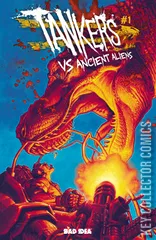 Variant Cover for Tankers vs Ancient Aliens #1