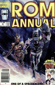 Variant Cover for ROM Annual #3