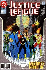Cover for Justice League America #72
