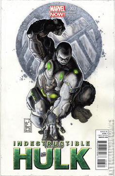 Variant Cover for Indestructible Hulk #3