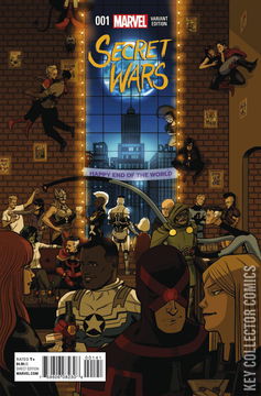 Variant Cover for Secret Wars #1