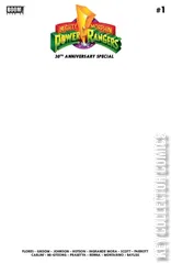 Variant Cover for Mighty Morphin Power Rangers 30th Anniversary Special #1