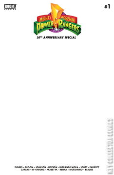 Variant Cover for Mighty Morphin Power Rangers 30th Anniversary Special #1