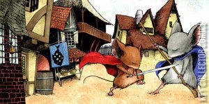 Variant Cover for Mouse Guard #3