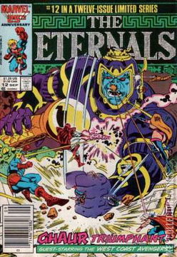Variant Cover for Eternals #12