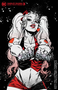 Variant Cover for Harley Quinn: Black, White, Redder #3