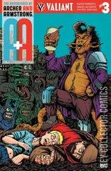 Variant Cover for A&A: The Adventures of Archer & Armstrong #3