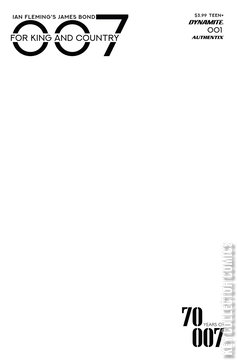 Variant Cover for 007: For King and Country #1