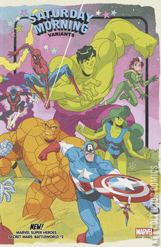 Variant Cover for Marvel Super-Heroes: Secret Wars - Battleworld #2