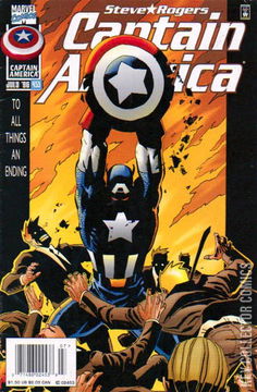 Variant Cover for Captain America #453