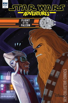 Variant Cover for Star Wars Adventures: Flight of the Falcon #1