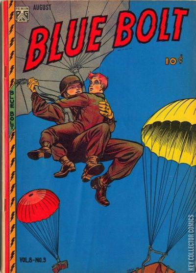 Cover art for Blue Bolt #3