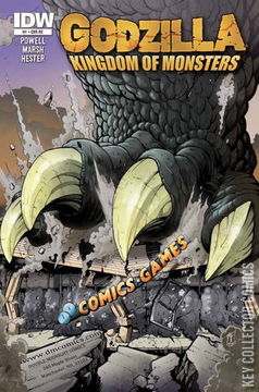 Variant Cover for Godzilla Kingdom of Monsters #1