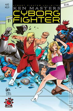 Variant Cover for Street Fighter Unlimited #9