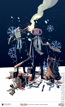 Variant Cover for Hazel & Cha Cha Save Christmas #1