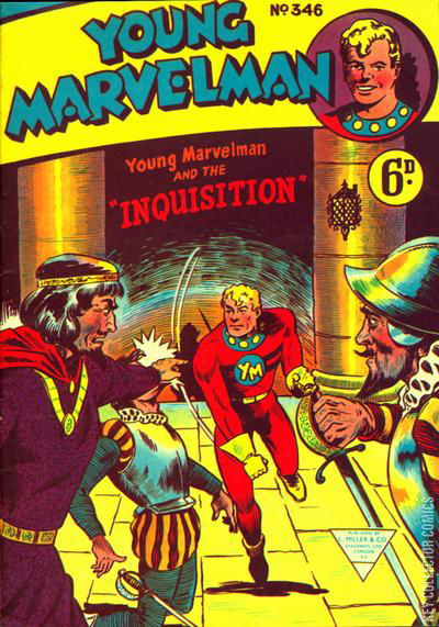 Cover art for Young Marvelman #346 