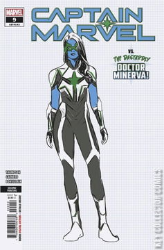 Variant Cover for Captain Marvel #9