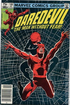 Variant Cover for Daredevil #188