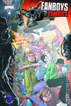 Variant Cover for Fanboys vs. Zombies #4