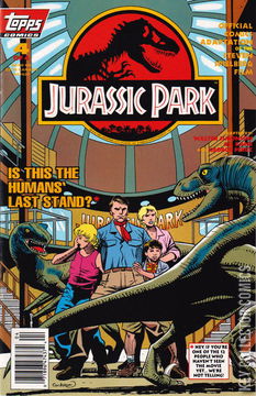 Variant Cover for Jurassic Park #4