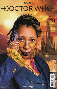 Variant Cover for Doctor Who: Origins #1