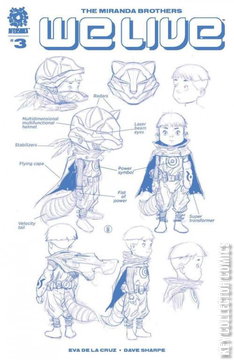 Variant Cover for We Live #3