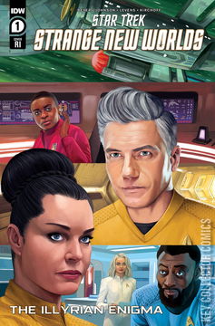 Variant Cover for Star Trek: Strange New Worlds - The Illyrian Enigma #1