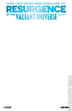 Variant Cover for Resurgence of the Valiant Universe #1