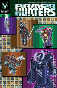 Variant Cover for Armor Hunters #3