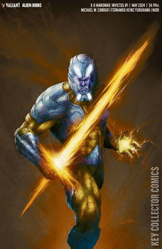 Variant Cover for X-O Manowar: Invictus #1