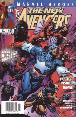 Marvel Heroes Flip Magazine
