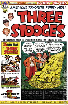 Variant Cover for AM Archives: The Three Stooges - 1953 #1