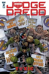 Cover for Judge Dredd: Toxic #2