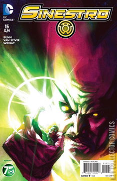 Variant Cover for Sinestro #15