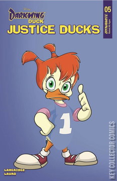 Variant Cover for Justice Ducks #5