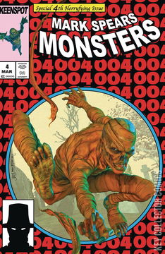 Variant Cover for Mark Spears: Monsters #4