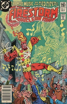 Variant Cover for Firestorm the Nuclear Man #5