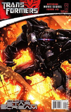Variant Cover for Transformers Movie Sequel: The Reign of Starscream #5