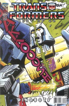 Variant Cover for Transformers: Best of the UK - Dinobots #4